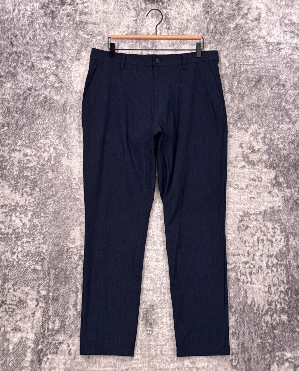 Rhone Commuter Slim Pants 34 x 30 Mens Denim Blue